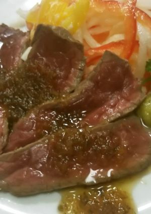 から揚げ粉でローストビーフ-レシピのメイン写真