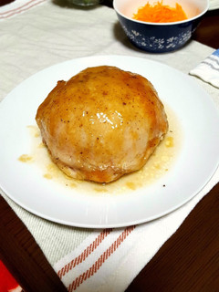 ローストチキンきのこ詰め 白ワインソース-レシピのメイン写真