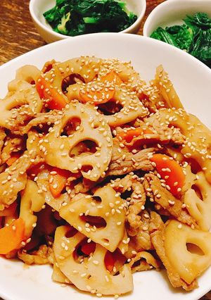 レンコンの味噌きんぴら-レシピのメイン写真