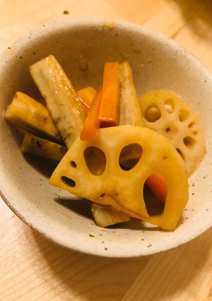 根菜のレモン醤油漬け QC 簡単おつまみ-レシピのメイン写真