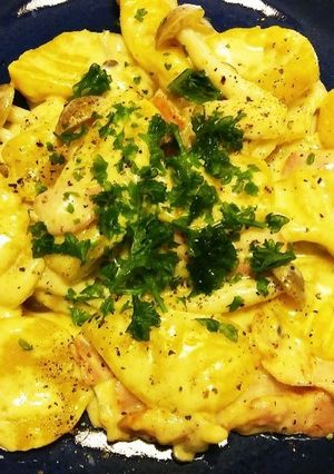 ニョッキのクリームソース-レシピのメイン写真