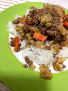 和風そぼろごはん(*˘︶˘*).。.:*-レシピのメイン写真