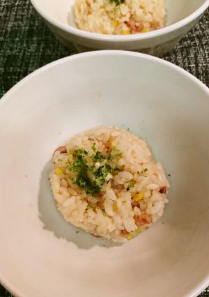 柚子塩辛バター醤油飯-レシピのメイン写真