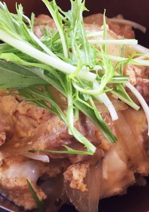 簡単、親子丼-レシピのメイン写真