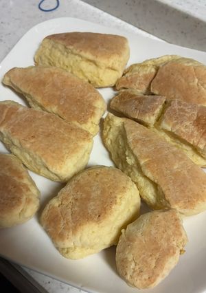 フライパンで作る！簡単ケンタ風スコーン-レシピのメイン写真