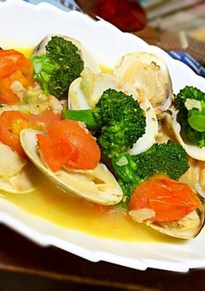 ☆簡単☆はまぐりのワイン蒸し♪-レシピのメイン写真