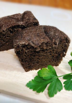 小麦ファイバーのココアケーキ-レシピのメイン写真