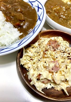 大量キャベツとカリカリベーコンのサラダ☆-レシピのメイン写真