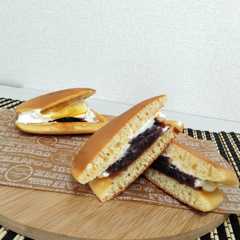 รูปของ ほろ苦＊マーマレード風味の生どら焼き
