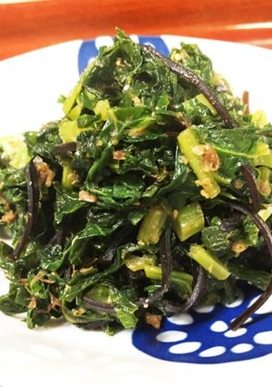 大根葉 塩昆布入り たまらない1品に！-レシピのメイン写真