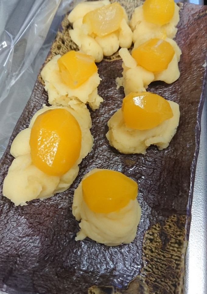 焼き芋を使った簡単栗きんとん-レシピのメイン写真
