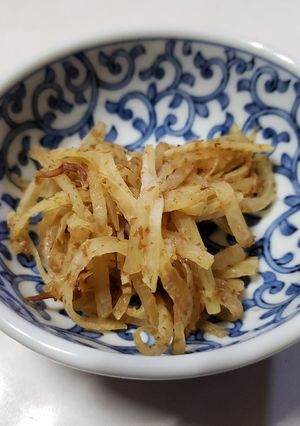 皮も使って!大根のちりめんじゃこ炒め-レシピのメイン写真