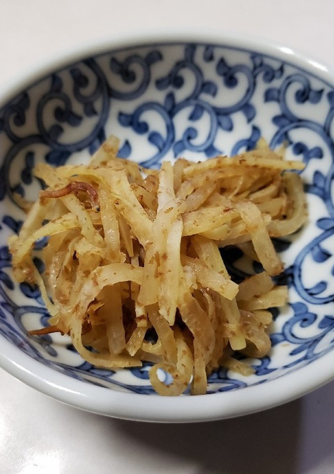 皮も使って！大根のちりめんじゃこ炒め-レシピのメイン写真
