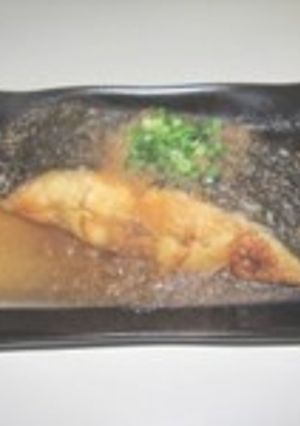 カレイの揚げ煮 みぞれ仕立て-レシピのメイン写真