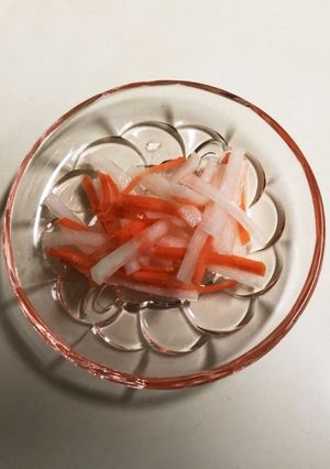 大根と人参のなます-レシピのメイン写真