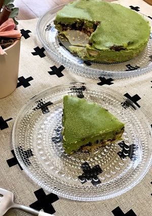 餡入り♪抹茶生チョコケーキ♪-レシピのメイン写真