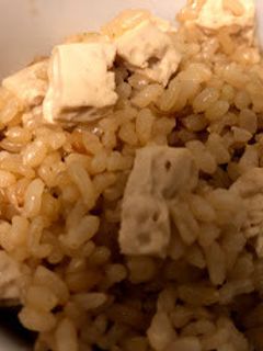 豆腐のバター醤油炊き込みご飯-レシピのメイン写真