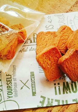 三温糖のクッキー＿φ(．．)-レシピのメイン写真