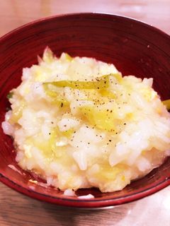 山芋のとろとろ卵雑炊-レシピのメイン写真