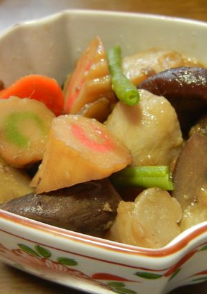 お正月のうま煮（いり鶏）-レシピのメイン写真