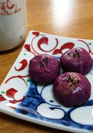 ホイップ済み生クリームでスイートポテト-レシピのメイン写真