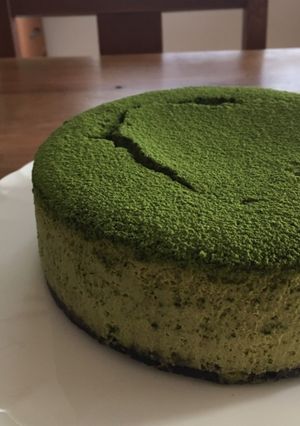 抹茶のニューヨークチーズケーキ-レシピのメイン写真