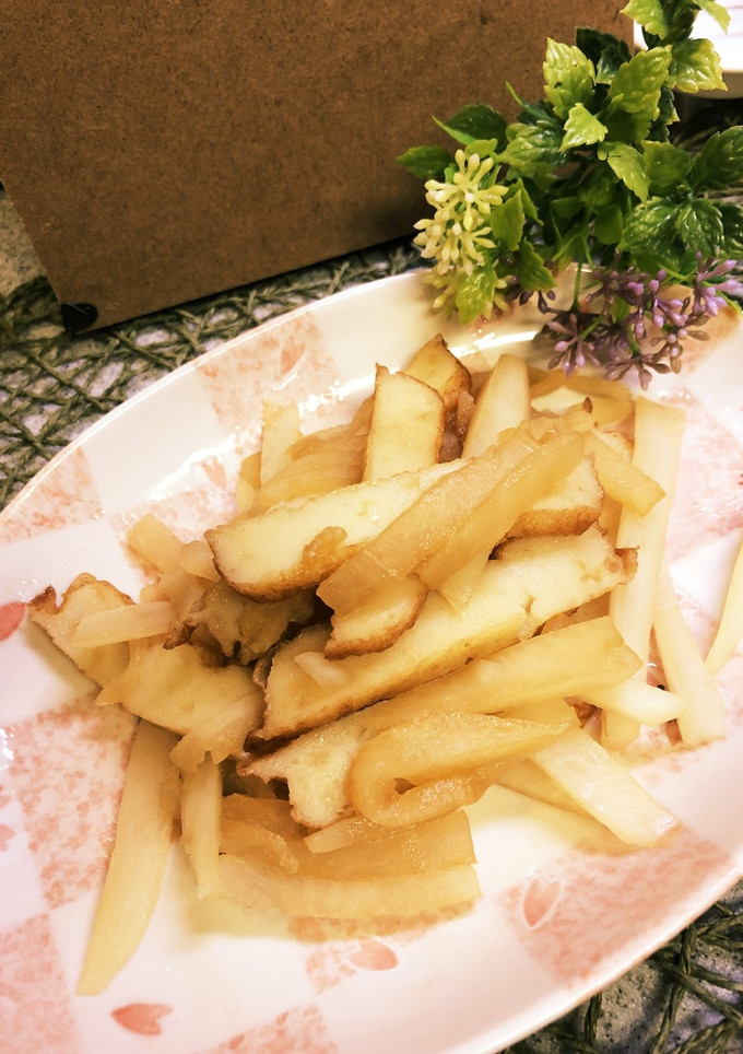大根とさつま揚げの炒め煮-レシピのメイン写真