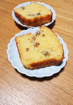 マーマレードとクルミのパウンドケーキ-レシピのメイン写真