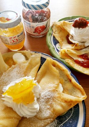 アヲハタジャムで♪まるごと果実クレープ-レシピのメイン写真