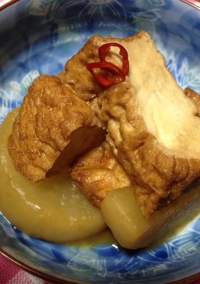 ほっこり♡大根と厚揚げの煮物-レシピのメイン写真