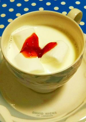 イチゴオレ風ホットミルク☆-レシピのメイン写真