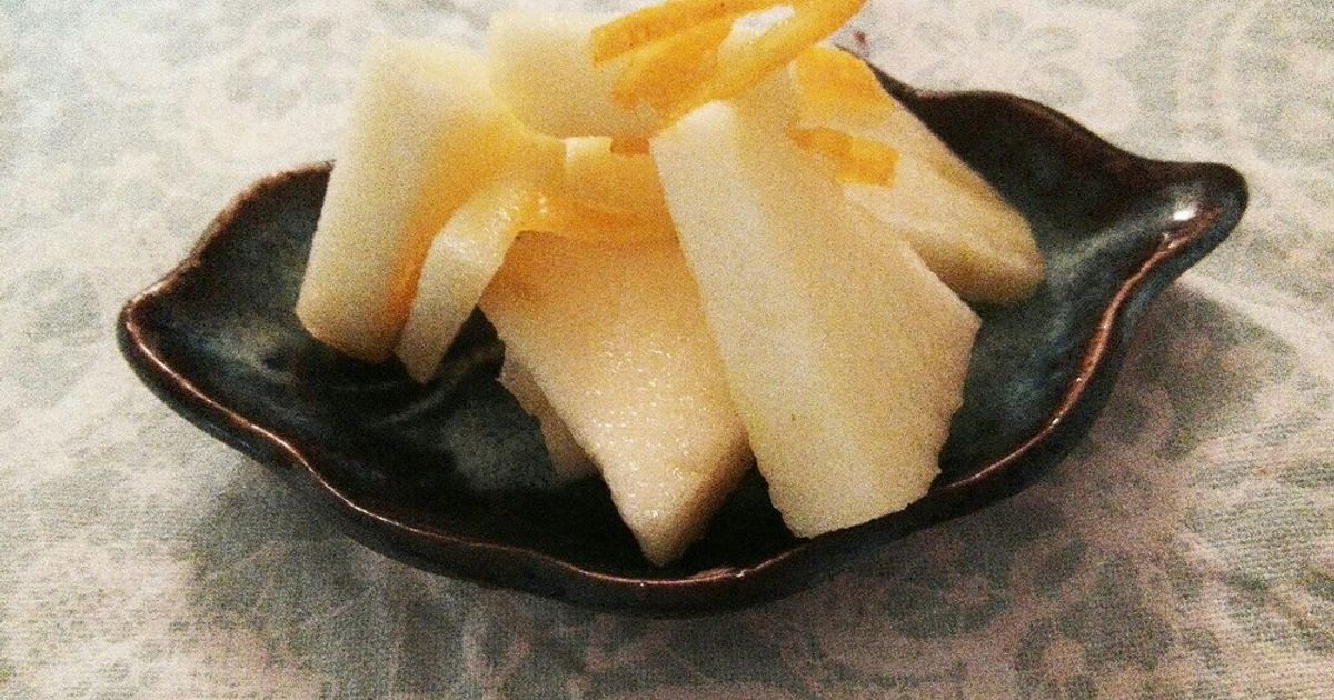 冬のデザートに♪香りさわやか♪ゆずりんご by パティシエJunko