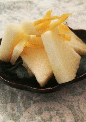 冬のデザートに♪香りさわやか♪ゆずりんご-レシピのメイン写真