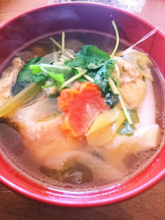 しょうゆ味・お雑煮-レシピのメイン写真