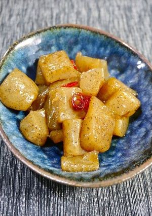簡単！ピリ辛こんにゃく-レシピのメイン写真