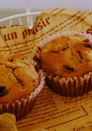 オレンジ&バナナのカップケーキ-レシピのメイン写真