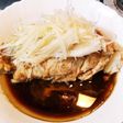 しっとりむね肉で❤中華風ゆで鶏☺