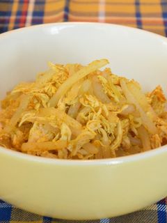 もやしとささみのカレーナムル-レシピのメイン写真