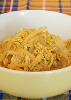 もやしとささみのカレーナムル-レシピのメイン写真