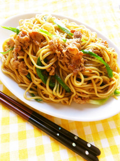 ☺牛肉とピーマンのオイスター焼きそば☺-レシピのメイン写真