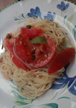 トマトの冷製パスタ-レシピのメイン写真
