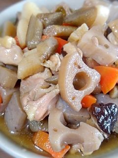 簡単おせち①煮しめ-レシピのメイン写真