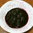 レンジde冷凍ブルーベリーのソース
