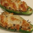 ピーマンの卯の花詰め・チーズ焼き