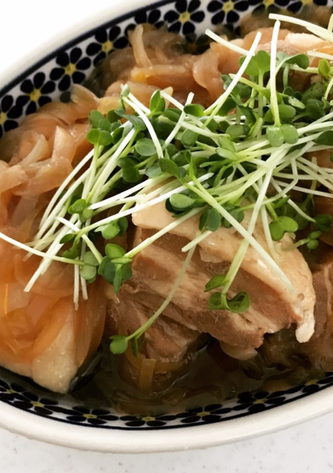 圧力鍋でとろとろ、豚の角煮。-レシピのメイン写真