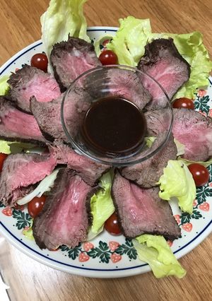 フライパンで焼く自家製ローストビーフ-レシピのメイン写真