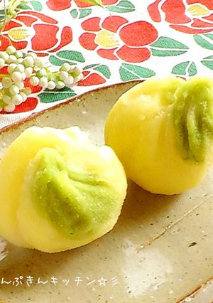 さつま芋の茶巾絞り♪おせち料理にも-レシピのメイン写真