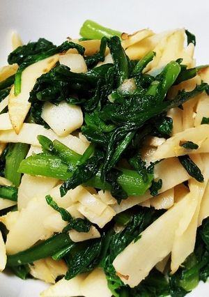 春菊と筍のナムル-レシピのメイン写真
