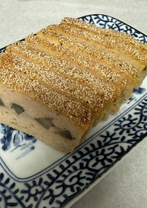 鶏ひき肉の松風【お正月】-レシピのメイン写真