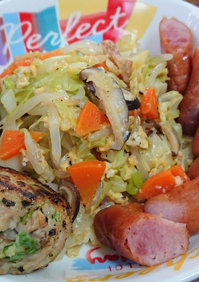 塩胡椒味のさっぱり五目野菜炒め-レシピのメイン写真